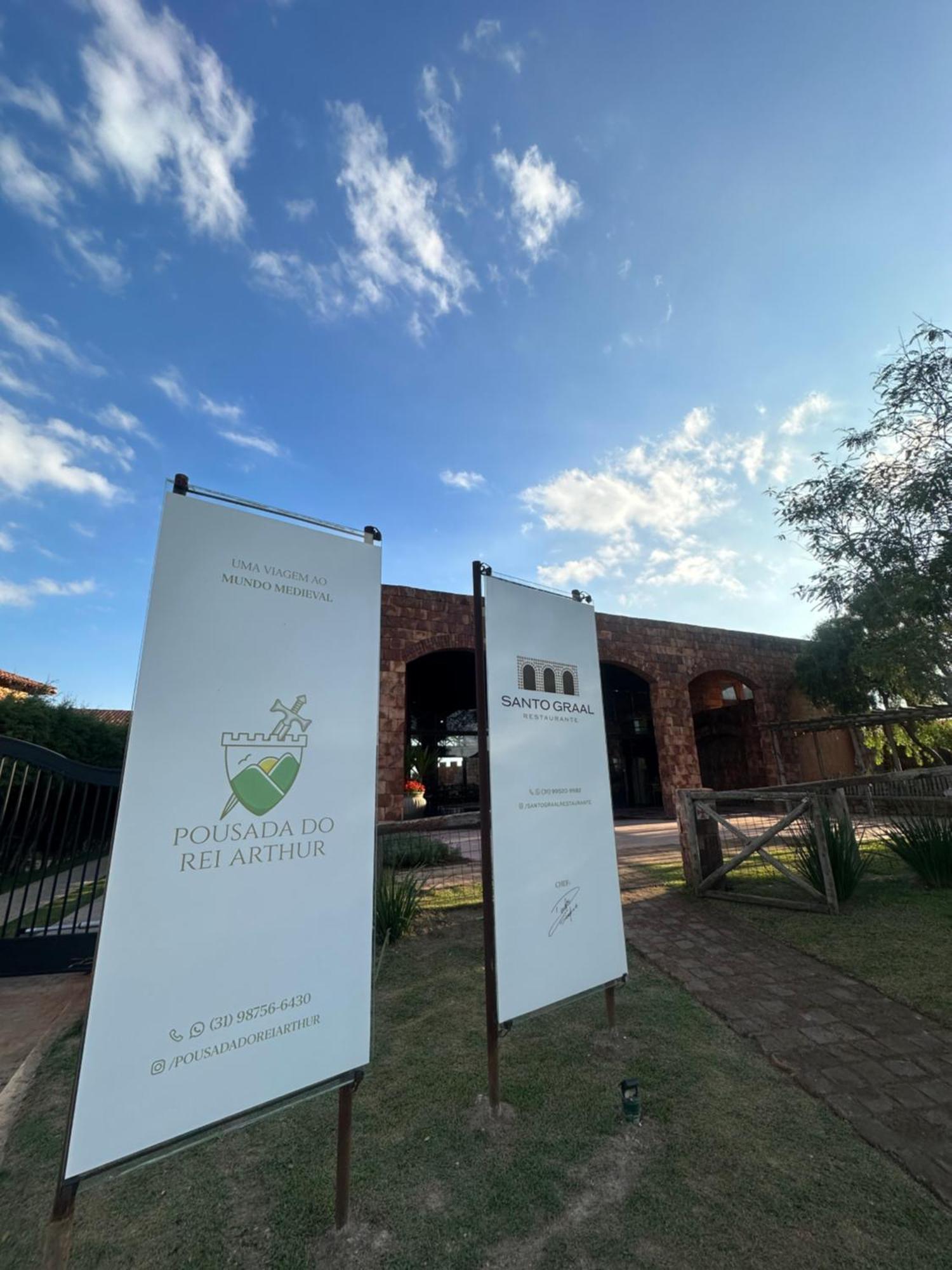 Pousada Do Rei Arthur Lavras Novas Kültér fotó